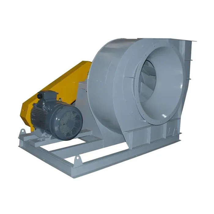 Air Supply Purification Draught Centrifugal Blower Fan With Damper for boilers